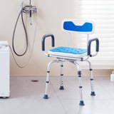 Darrahopens Pet Care > Cat Supplies > Cat Scratchers VEVOR Swivel Shower Chair 360 Degree, Adjustable Shower Seat with Armrests and Backrest for Inside Shower or Bathtub, Non-Slip Rotating Bathtub Chair Seat for Elderly Disabled Injured, 400lbs Capacity