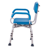 Darrahopens Pet Care > Cat Supplies > Cat Scratchers VEVOR Swivel Shower Chair 360 Degree, Adjustable Shower Seat with Pivoting Arms & Padded Bath Seat for Inside Shower or Tub, Non-Slip Rotating Bathtub Chair for Elderly Disabled, 300LBS Capacity
