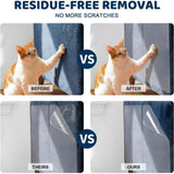 Darrahopens Pet Care > Cat Supplies > Cat Scratching Posts 1 Roll Self Adhesive Transparent PVC Cat Scratch Protection Film, Transparent Couch Protector From Cat Claws,30cm*5m In Australia - Darrahopens
