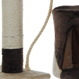Darrahopens Pet Care > Cat Supplies > Cat Scratching Posts CARLA HOME 140cm Cat Tree for Indoor Cats with Plush Perch, Sisal Scratching Posts & Condo for Kittens & Adult Cats (Beige)