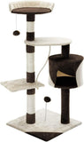Darrahopens Pet Care > Cat Supplies > Cat Scratching Posts CARLA HOME 140cm Cat Tree for Indoor Cats with Plush Perch, Sisal Scratching Posts & Condo for Kittens & Adult Cats (Beige)