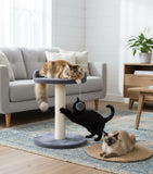 Darrahopens Pet Care > Cat Supplies > Cat Scratching Posts CARLA HOME Cat Tree Tower for Indoor Cats with Plush Perch, Sisal Scratching Post & Hanging Ball Toy for Kittens or Small Breeds