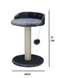 Darrahopens Pet Care > Cat Supplies > Cat Scratching Posts CARLA HOME Cat Tree Tower for Indoor Cats with Plush Perch, Sisal Scratching Post & Hanging Ball Toy for Kittens or Small Breeds