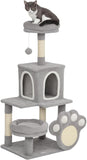 Darrahopens Pet Care > Cat Supplies > Cat Scratching Posts CARLA HOME Large Cat Tree Tower for Indoor Cats with Plush Perch, Cat Condo, Natural Sisal Scratching Posts, Hanging Ball & Paw Scratcher