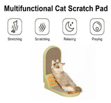 Darrahopens Pet Care > Cat Supplies > Cat Scratching Posts CARLA HOME Vertical Cat Scratching Board with Durable Cardboard for Indoor Cats