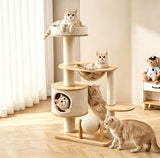 Darrahopens Pet Care > Cat Supplies > Cat Scratching Posts Extended Heavy-Duty Carpet Cat Tree In Australia - Darrahopens