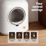 Darrahopens Pet Care > Cat Supplies i.Pet Automatic Cat Litter Box Self-Cleaning Smart Large Toilet Tray App Control