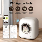 Darrahopens Pet Care > Cat Supplies i.Pet Automatic Cat Litter Box Self-Cleaning Smart Large Toilet Tray App Control