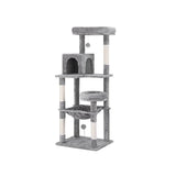 Darrahopens Pet Care > Cat Supplies i.Pet Cat Tree Tower Scratching Post Scratcher 143cm Condo House Trees Grey