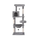Darrahopens Pet Care > Cat Supplies i.Pet Cat Tree Tower Scratching Post Scratcher 143cm Condo House Trees Grey