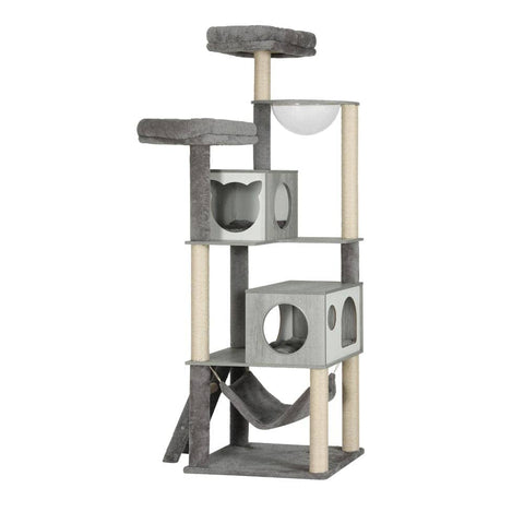 Darrahopens Pet Care > Cat Supplies i.Pet Cat Tree Tower Scratching Post Scratcher Wood Bed Condo House Large 178cm