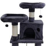 darrahopens Pet Care > Cat Supplies i.Pet Cat Tree Trees Scratching Post Scratcher Tower Condo House Furniture Wood