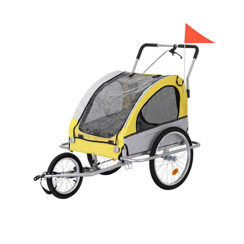 Darrahopens Pet Care > Cat Supplies i.Pet Pet Bike Trailer Dog Stroller Pram Bicycle Large Travel Cycling Foldable