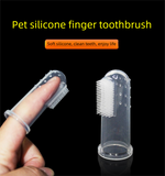 Darrahopens Pet Care > Cleaning & Maintenance > Pet Cleaning Supplies 10 PCS Soft Silicone Pet Finger Toothbrush for Dogs & Cats Gentle Dental Care Breath Freshener Tartar Remover Bulk Value Oral Hygiene Set