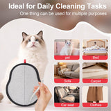 Darrahopens Pet Care > Cleaning & Maintenance > Pet Cleaning Supplies 2-Pack Blue and Black Pet Hair Remover Glove - Reusable Double-Sided Deshedding Glove for Dog & Cat Grooming, Sofa, Carpet & Clothes Cleaning