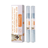 Darrahopens Pet Care > Cleaning & Maintenance > Pet Cleaning Supplies 2-Pack Professional Pet Dental Cleaning Pens - Gentle Plaque & Tartar Remover and Breath Freshener for Dogs and Cats