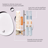 Darrahopens Pet Care > Cleaning & Maintenance > Pet Cleaning Supplies 2-Pack Professional Pet Dental Cleaning Pens - Gentle Plaque & Tartar Remover and Breath Freshener for Dogs and Cats