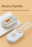 Darrahopens Pet Care > Cleaning & Maintenance > Pet Cleaning Supplies 2 Packs 3 in 1 Electric Pet Spray Comb with Rotatable Handle Anti Static Grooming Brush for Cats and Dogs Massage Deshedding Tool Khaki and White