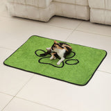 Darrahopens Pet Care > Cleaning & Maintenance > Pet Cleaning Supplies 2 Pcs Artificial Grass Pet Mat – Soft, Fast-Drying & Non-Slip Sleeping Pad for Cats and Dogs(60*90cm)