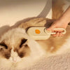 Darrahopens Pet Care > Cleaning & Maintenance > Pet Cleaning Supplies 2 Pieces White Pet Electric Spray Massage Comb for Dogs and Cats 3-in-1 Steam Grooming Brush for De-shedding and Waterless Cleaning Solution for Local Pet Owners
