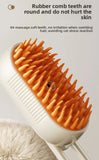 Darrahopens Pet Care > Cleaning & Maintenance > Pet Cleaning Supplies 3 in 1 Electric Pet Spray Comb with Rotatable Handle Anti Static Grooming Brush for Cats and Dogs Massage Deshedding Tool Khaki