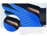 Darrahopens Pet Care > Cleaning & Maintenance > Pet Cleaning Supplies 3 Pairs Blue Pet Grooming Gloves for Dogs & Cats - Deshedding, Bathing & Massage Brush