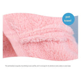 Darrahopens Pet Care > Cleaning & Maintenance > Pet Cleaning Supplies 3-piece Pet Grooming Bathing Kit with 2 pack Pink Pet Drying Glove Towel and White Pet Shower Sprayer Brush Set - Coral Fleece Quick Dry Absorbent Cleaning Towel, Water Control Bath Tool for Dogs and Cats