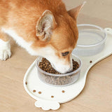 Darrahopens Pet Care > Cleaning & Maintenance > Pet Cleaning Supplies Blue Non-Slip Pet Feeding Mat - Waterproof Dog & Cat Food Bowl Placemat with Raised Edges