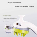 Darrahopens Pet Care > Cleaning & Maintenance > Pet Cleaning Supplies Blue Pet Bathing Shower Sprayer Brush with Water  Control Switch Control Dog Grooming Massage Shampoo Rinse Tool