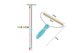 Darrahopens Pet Care > Cleaning & Maintenance > Pet Cleaning Supplies Carpet Rake for Pet Hair Removal Rotating Carpet Rake Scraper