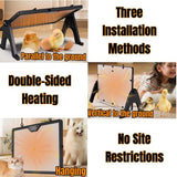 Darrahopens Pet Care > Cleaning & Maintenance > Pet Cleaning Supplies Chick Brooder Heating Plate Chicken Coop Heater Dual-Sided Duck Poultry Brooder