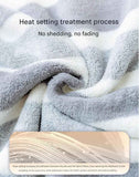 Darrahopens Pet Care > Cleaning & Maintenance > Pet Cleaning Supplies Grey and White XS Size Super Absorbent Dog Bathrobe – Quick-Dry Coral Fleece Pet Towel with Snaps & Adjustable Belly Strap | Wearable Drying Coat for Small Medium Large Dogs & Cats After Bath, Swim, Rain