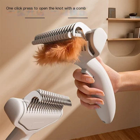 Darrahopens Pet Care > Cleaning & Maintenance > Pet Cleaning Supplies One-TouchDetanglingComb