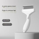 Darrahopens Pet Care > Cleaning & Maintenance > Pet Cleaning Supplies One-TouchDetanglingComb