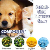 Darrahopens Pet Care > Cleaning & Maintenance > Pet Cleaning Supplies Pet Anti Chew Spray Dogs Stop Biting Furniture Sofa Legs Protection Bitter Spray