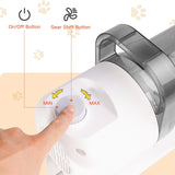 Darrahopens Pet Care > Cleaning & Maintenance > Pet Cleaning Supplies Pet Grooming Vacuum Kit 13000Pa Strong Suction 99% Hair Removal 6 Clipper Combs 5 Tools Low Noise