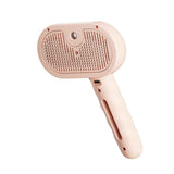 Darrahopens Pet Care > Cleaning & Maintenance > Pet Cleaning Supplies Rechargeable Pet Massage Comb with Spray, Anti-Shedding, Detangling, and Cleaning Comb - Pink
