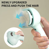 Darrahopens Pet Care > Cleaning & Maintenance > Pet Cleaning Supplies Rechargeable Pet Massage Comb with Spray, Anti-Shedding, Detangling, and Cleaning Comb - White
