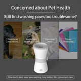 Darrahopens Pet Care > Cleaning & Maintenance > Pet Cleaning Supplies USB Rechargeable Electric Pet Paw Washer Cup – Automatic Dog Foot Cleaner with Soft Silicone Bristles for Quick Mud & Dirt Removal After Walks, Ideal for Indoor Hygiene, Portable & Splash-Proof Design for Small to Medium Pets (Blue)