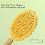 Darrahopens Pet Care > Cleaning & Maintenance > Pet Cleaning Supplies Yellow Pet Durian Massage Comb 2-Pack - Cat Deshedding Brush with Dual-Sided TPR Design for Soft Skin and Fur Cleaning