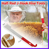 Darrahopens Pet Care > Cleaning & Maintenance > Pet Grooming Supplies 2X Stainless Steel Beekeeping Bee Hive Tools Hook Scraper J Shape Equipment Tool