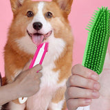 Darrahopens Pet Care > Cleaning & Maintenance > Pet Grooming Supplies 3PCS Pet Hair Remove Brush Car Detailing Brush Portable Dog Rubber Massage Brush