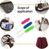 Darrahopens Pet Care > Cleaning & Maintenance > Pet Grooming Supplies 3PCS Pet Hair Remove Brush Car Detailing Brush Portable Dog Rubber Massage Brush