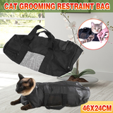 Darrahopens Pet Care > Cleaning & Maintenance > Pet Grooming Supplies Cat Grooming Restraint Bag Pet Bath Wash Bags Nail Trimming Anti Scratch