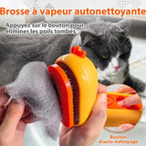 Darrahopens Pet Care > Cleaning & Maintenance > Pet Grooming Supplies Cat Steam Brush With Release Button, Rechargeable Cat Steam Brush For Long And Short Hair Cats Dogs Rabbits,