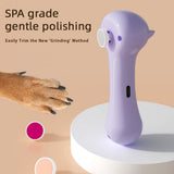 Darrahopens Pet Care > Cleaning & Maintenance > Pet Grooming Supplies Electric Pet Nail File - Quiet & Safe Nail Trimmer for Dogs and Cats - Ergonomic Design - Safe Nail Filing - Compact and Easy to Use