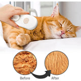 Darrahopens Pet Care > Cleaning & Maintenance > Pet Grooming Supplies Electric Steam Brush For Dogs And Cats: Coat Care, Detangling, Relaxing Massage, Home Hygiene, Tangle Removal, Home