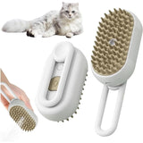 Darrahopens Pet Care > Cleaning & Maintenance > Pet Grooming Supplies Electric Steam Brush For Dogs And Cats: Coat Care, Detangling, Relaxing Massage, Home Hygiene, Tangle Removal, Home