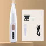 Darrahopens Pet Care > Cleaning & Maintenance > Pet Grooming Supplies F5 Portable Pet Hair Detailed Trimmer(2 * 140mm Blades) - Cat & Dog Waterproof  Grooming Clipper with LED Light &  Display, Low-Noise Ceramic Blade