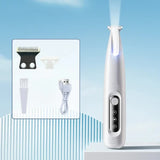 Darrahopens Pet Care > Cleaning & Maintenance > Pet Grooming Supplies F6 Portable Pet Hair Detailed Trimmer(2 * 140mm Blades) - Cat & Dog Waterproof  Grooming Clipper with LED Light &  Display, Low-Noise Ceramic Blade